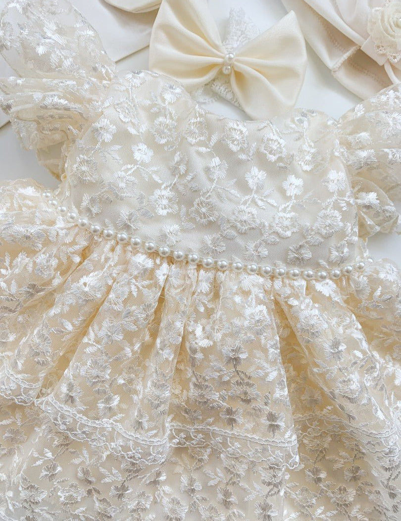 Rochie botez fetita Anica - Botez bebelusi