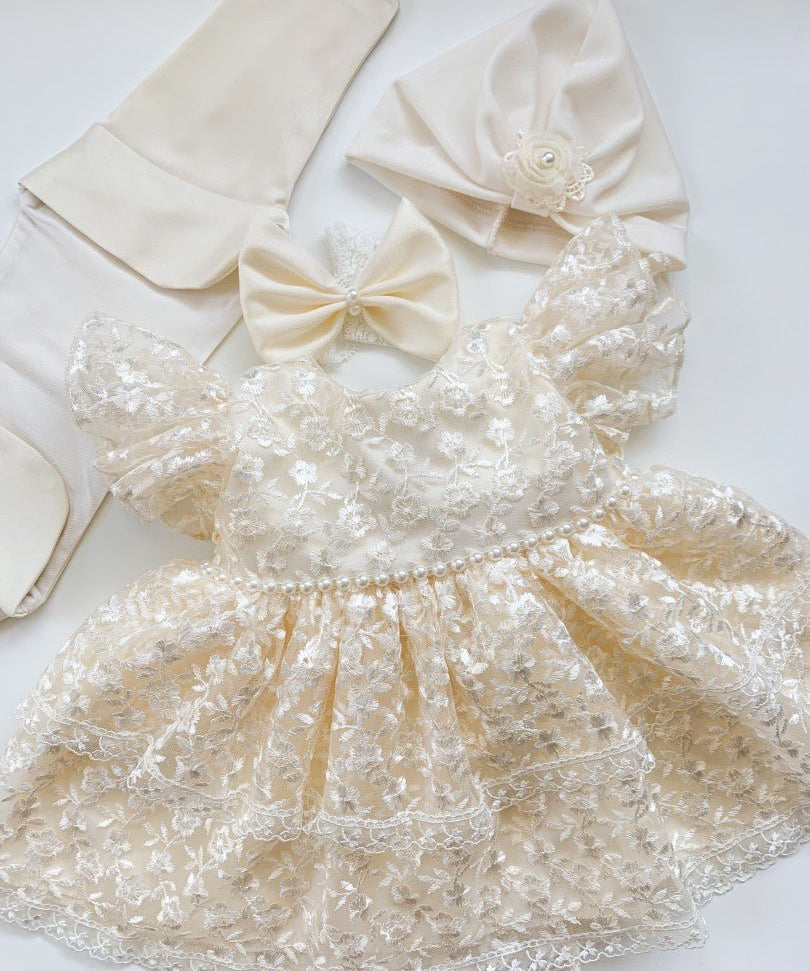 Rochie botez fetita Anica - Botez bebelusi