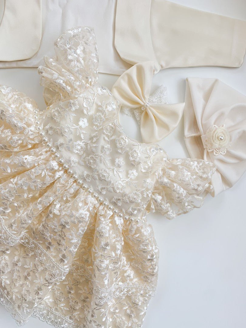 Rochie botez fetita Anica - Botez bebelusi