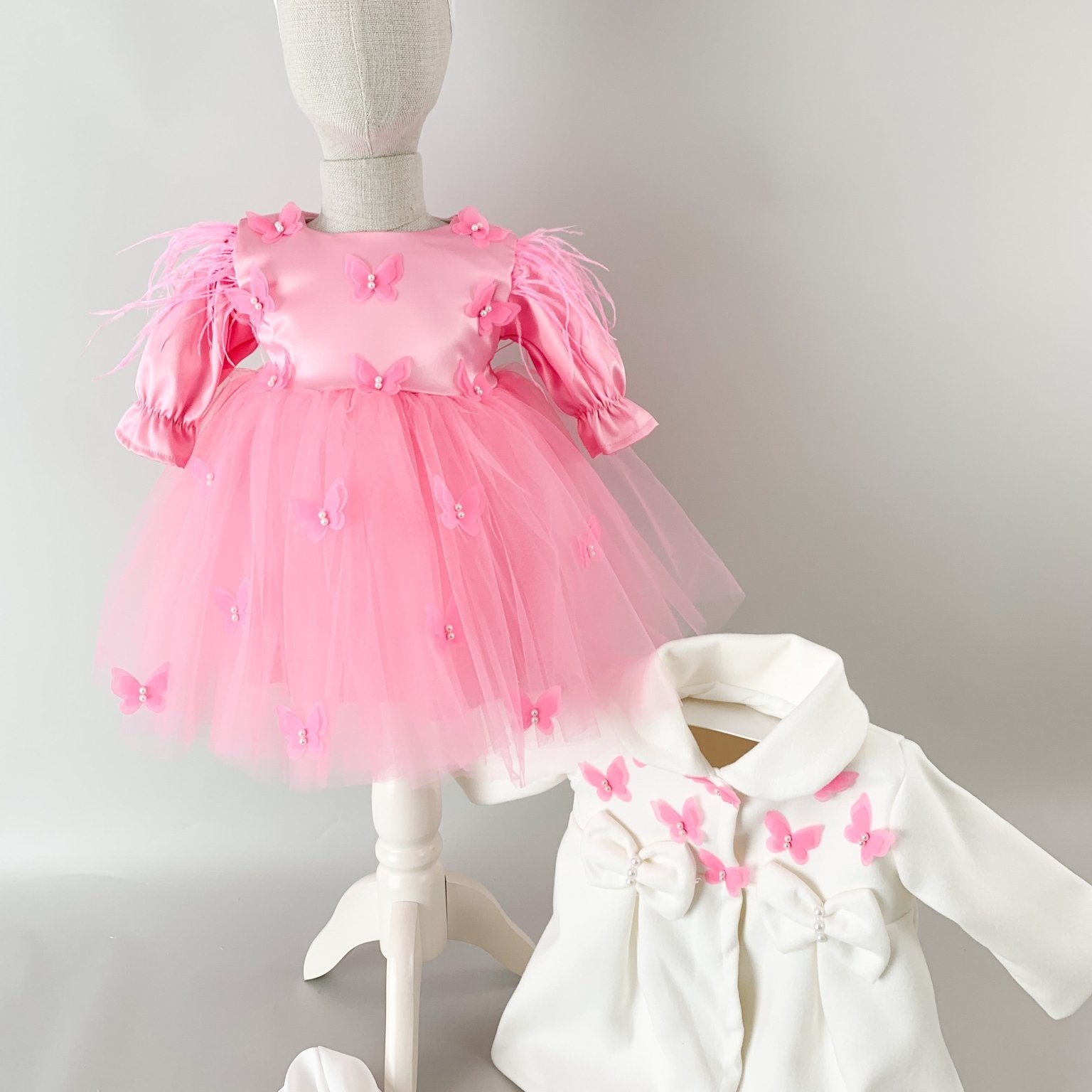 Rochie botez fetita Cassia - Botez bebelusi