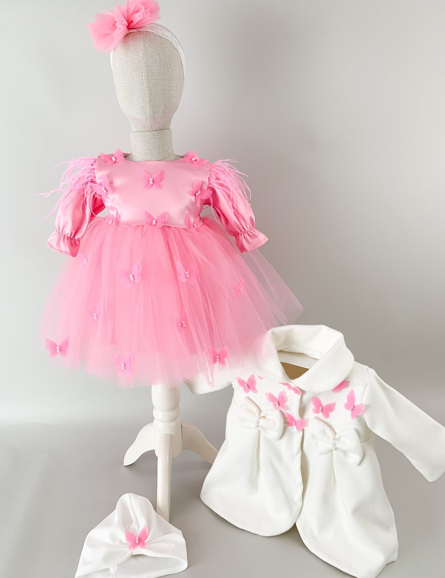 Rochie botez fetita Cassia - Botez bebelusi