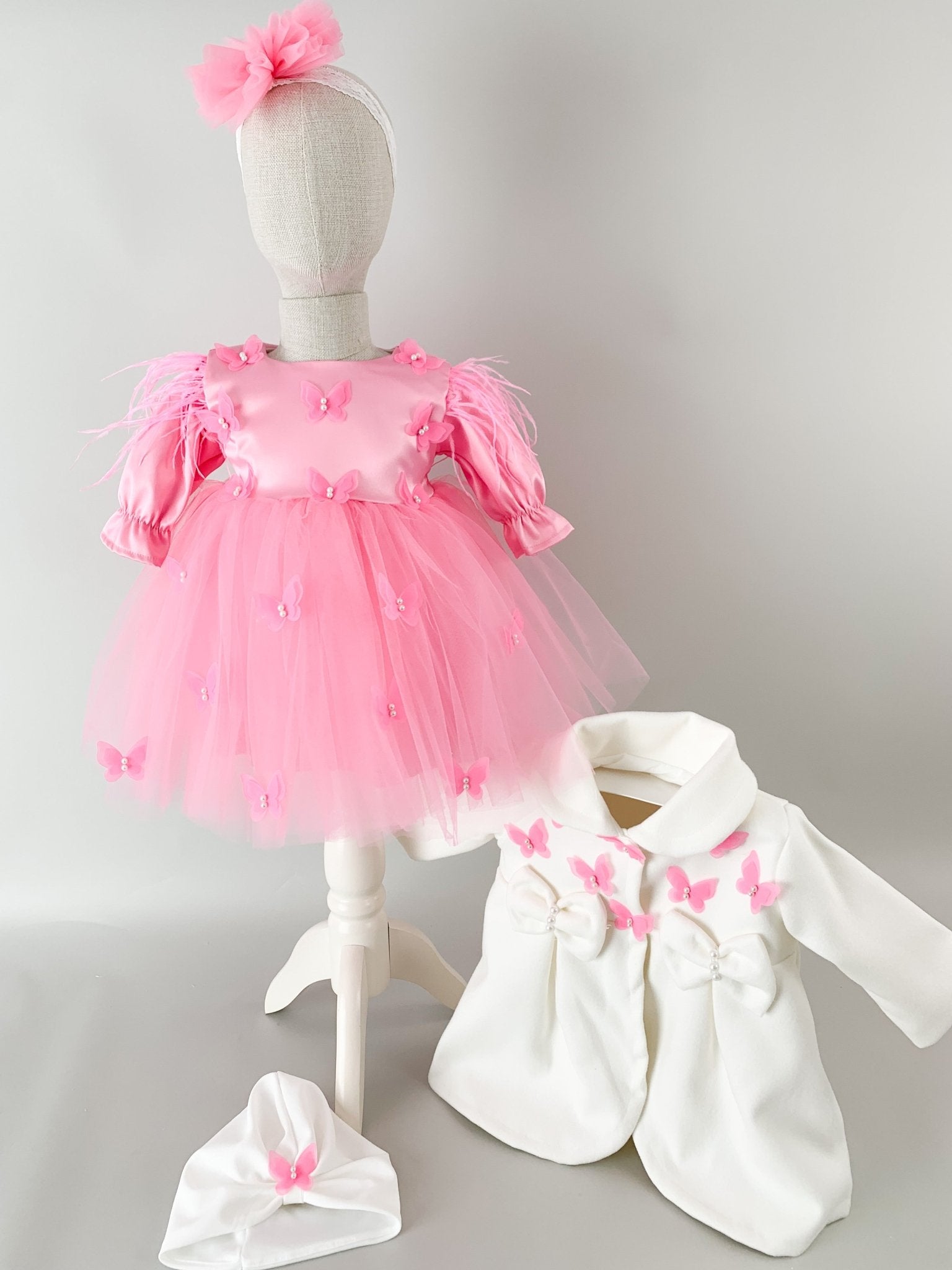 Rochie botez fetita Cassia - Botez bebelusi