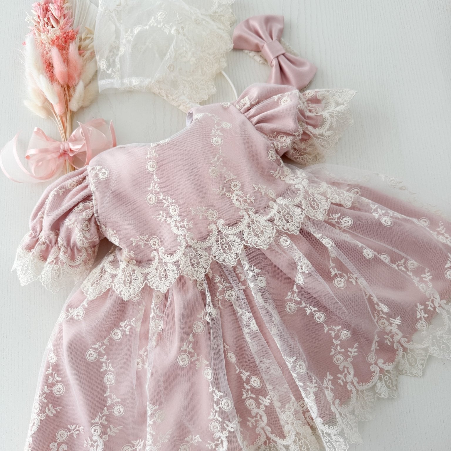 Rochie botez fetita Cora - Botez bebelusi