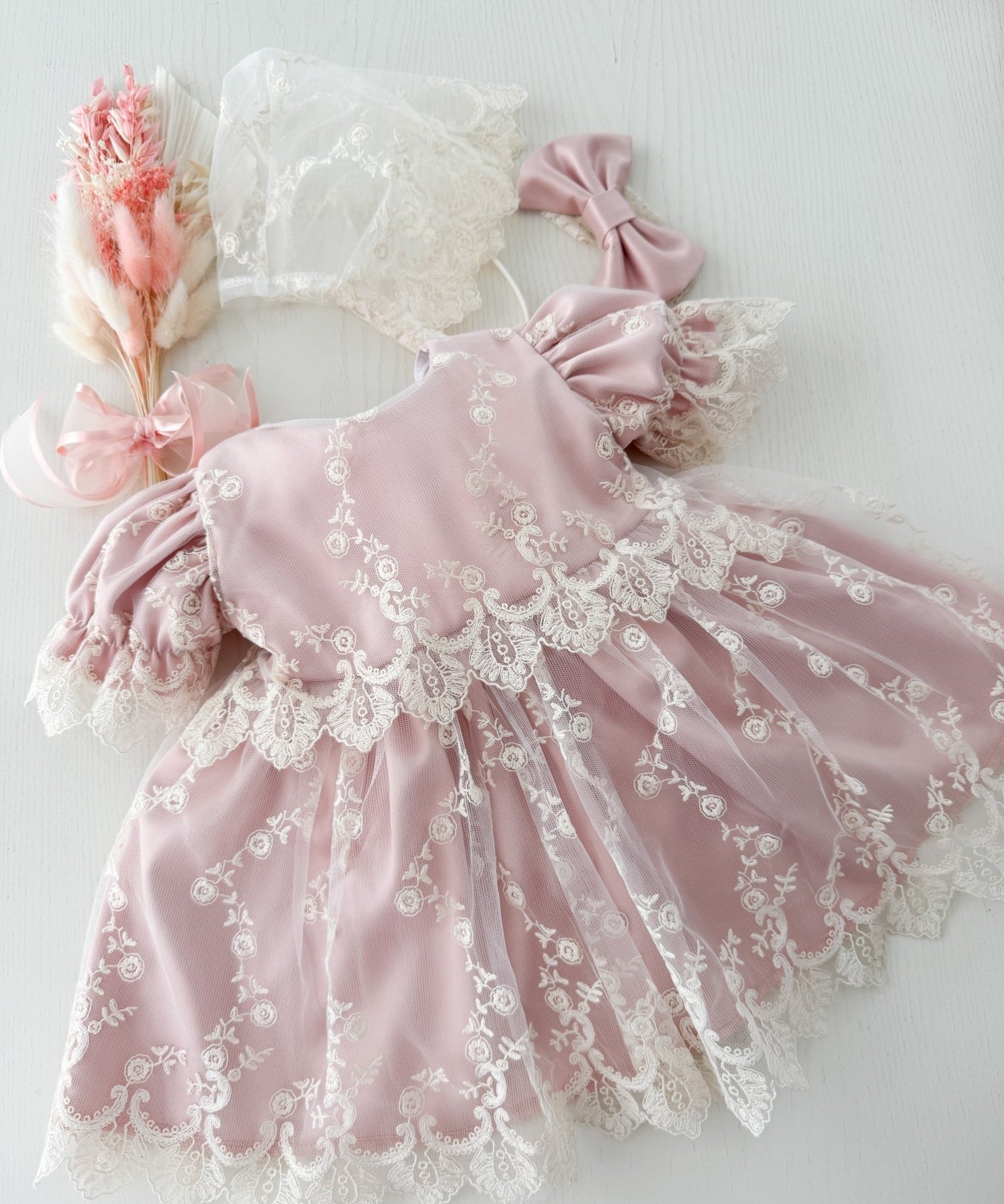 Rochie botez fetita Cora - Botez bebelusi