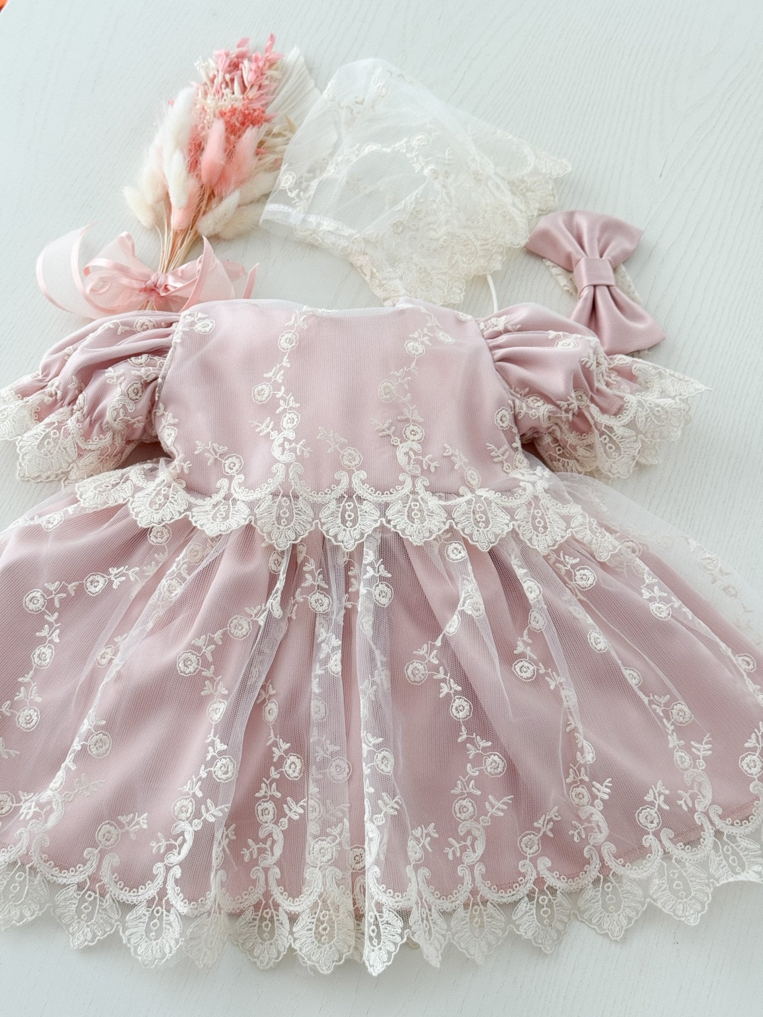Rochie botez fetita Cora - Botez bebelusi