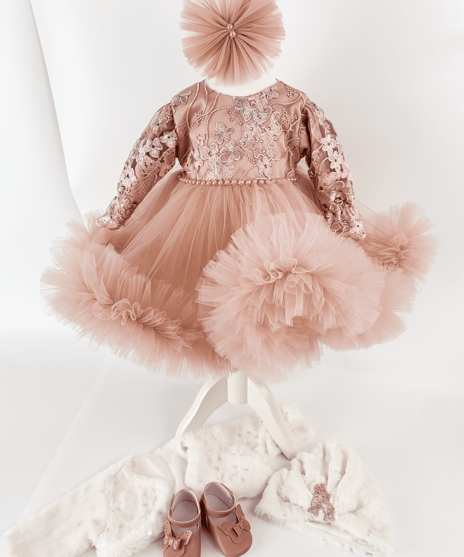 Rochie botez fetita Doinita - Botez bebelusi