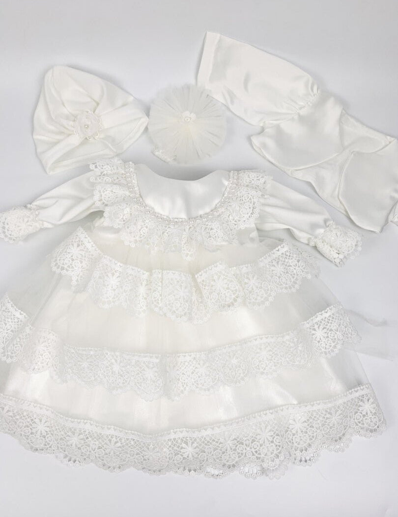 Rochie botez fetita Dolores - Botez bebelusi