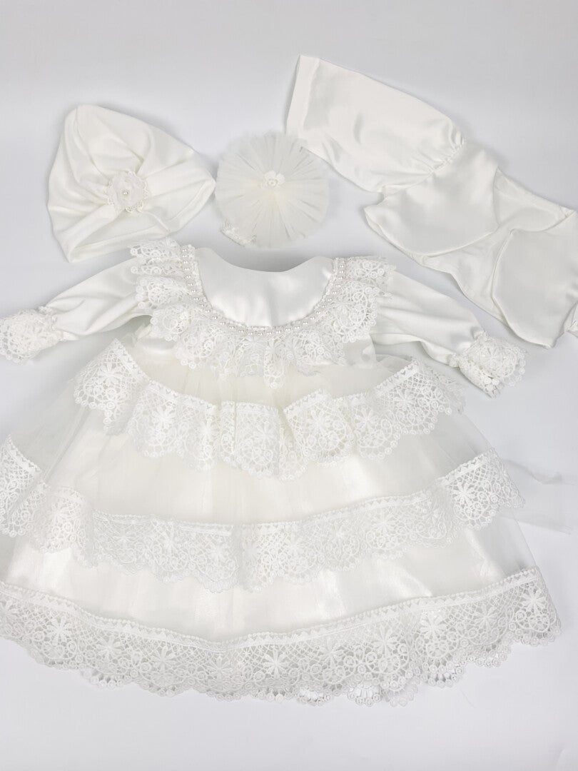 Rochie botez fetita Dolores - Botez bebelusi