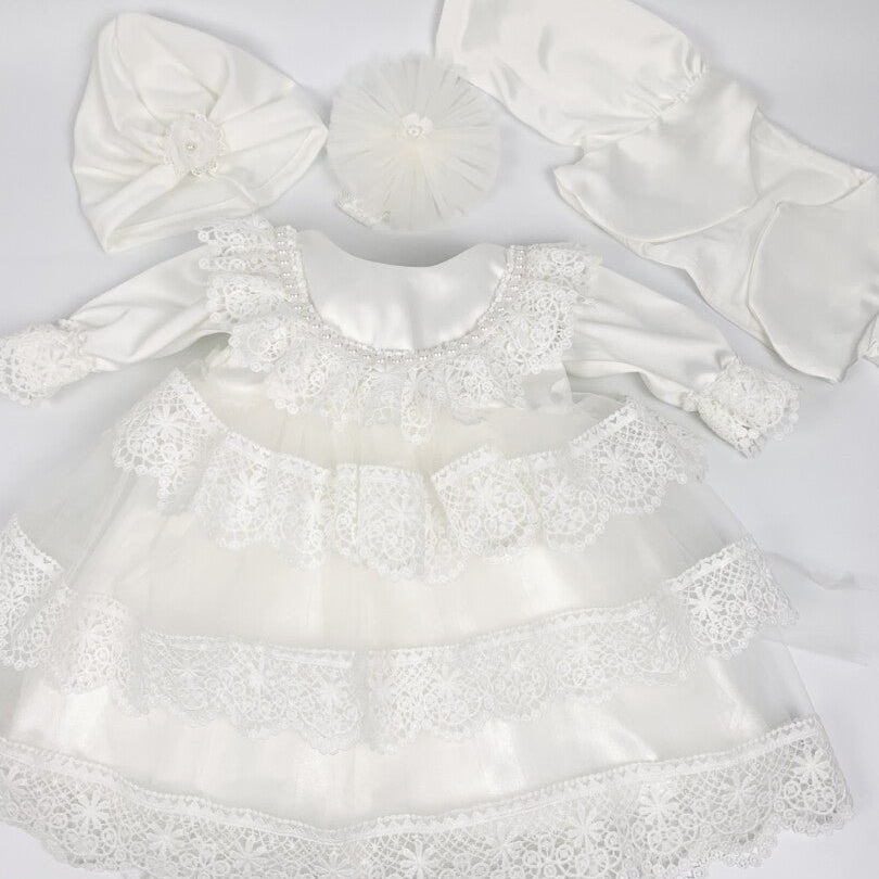 Rochie botez fetita Dolores - Botez bebelusi