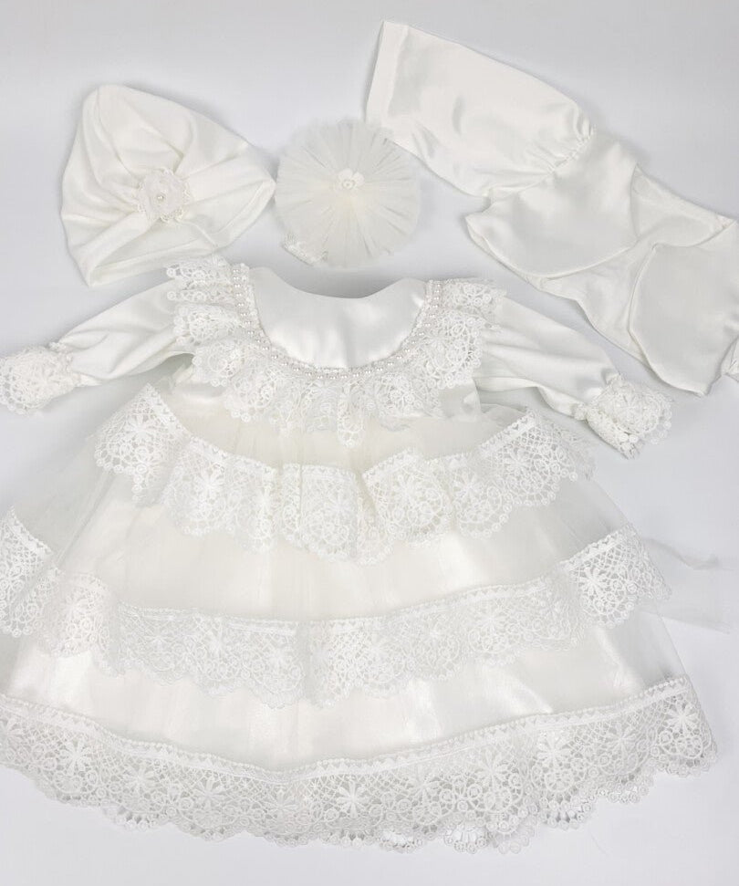Rochie botez fetita Dolores - Botez bebelusi