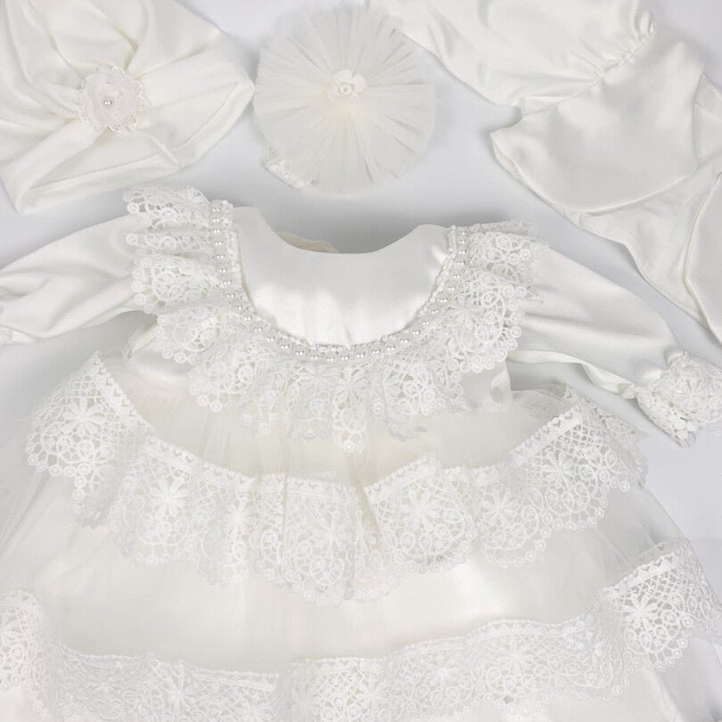 Rochie botez fetita Dolores - Botez bebelusi