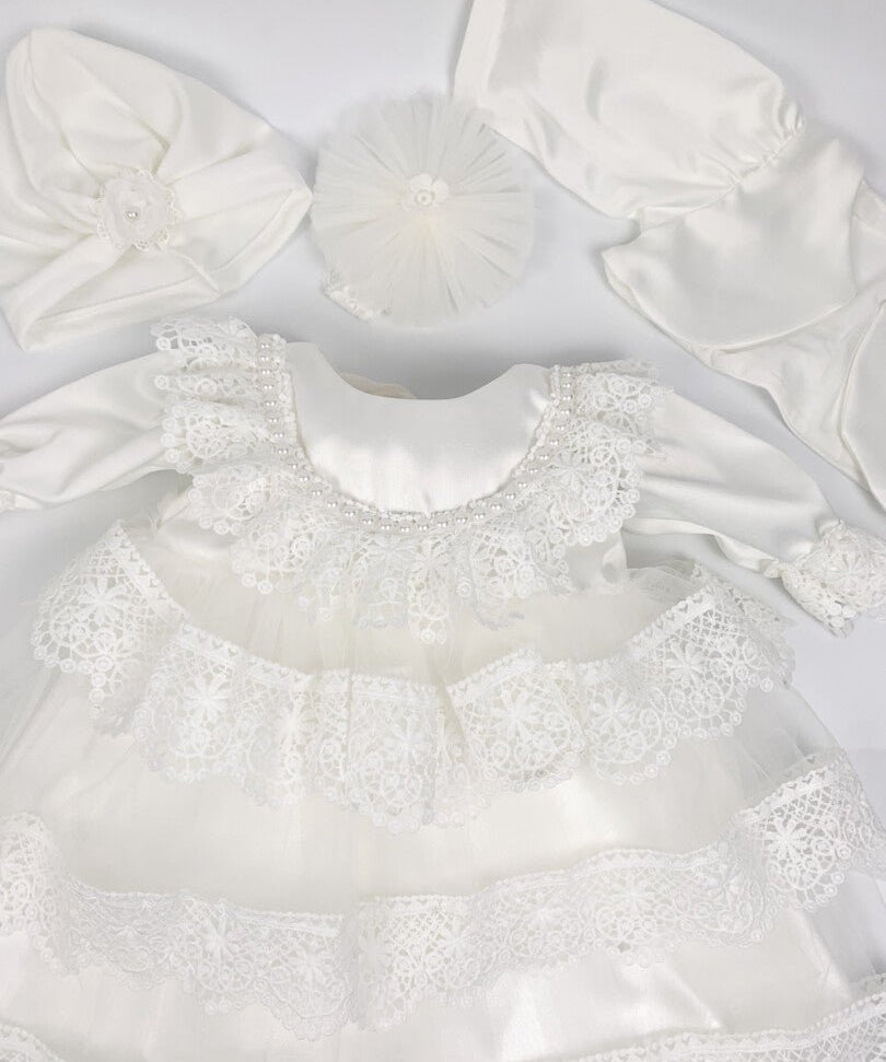 Rochie botez fetita Dolores - Botez bebelusi