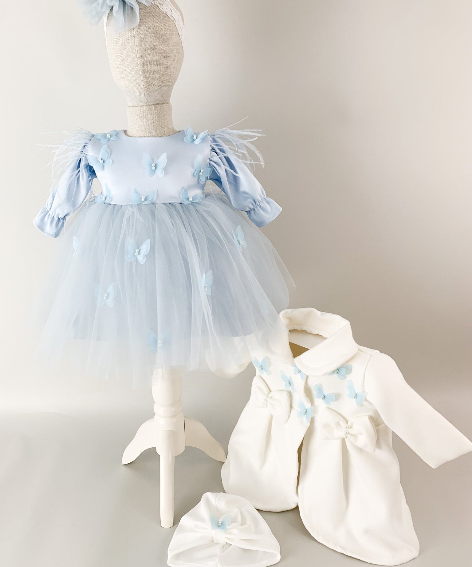 Rochie botez fetita Edea - Botez bebelusi