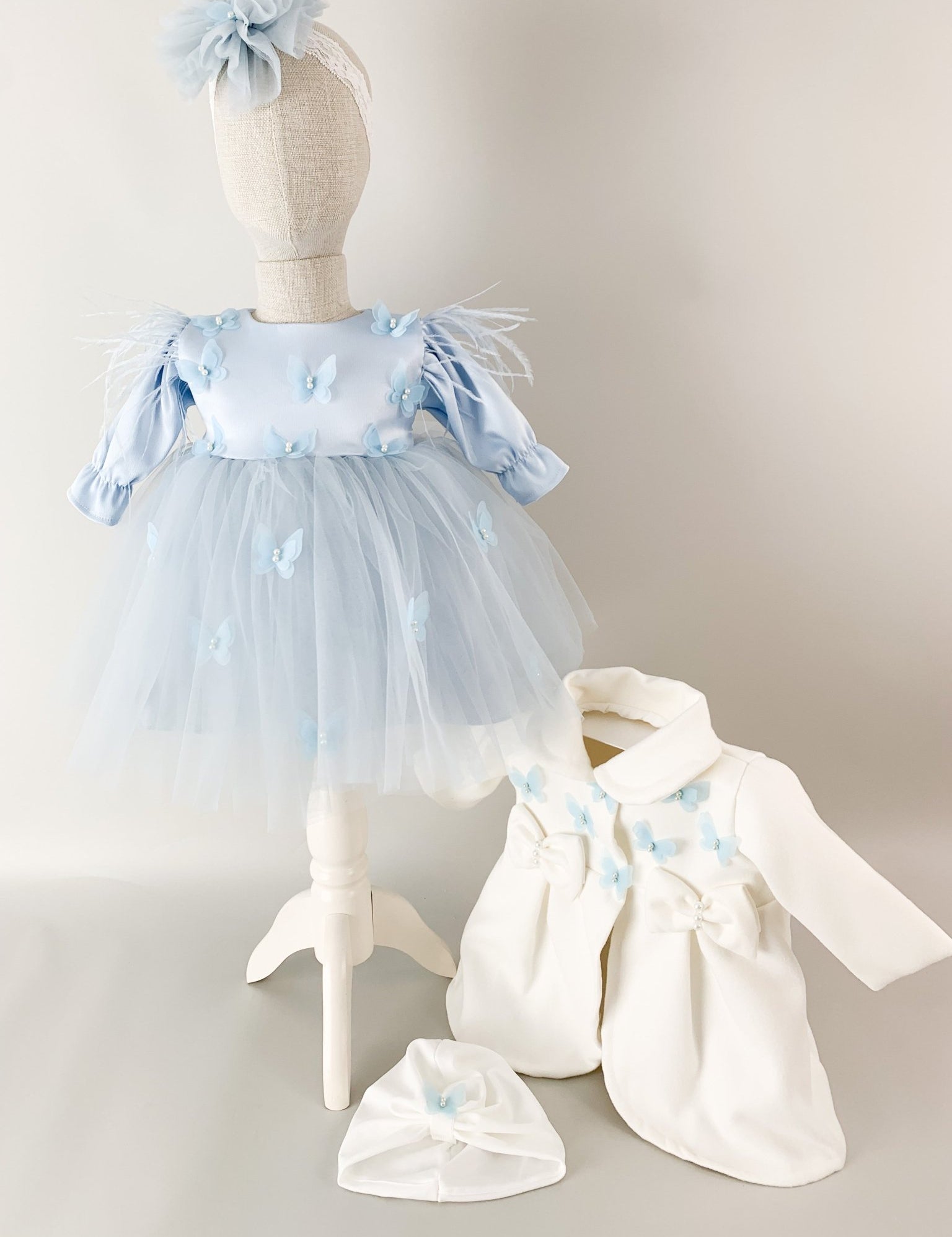 Rochie botez fetita Edea - Botez bebelusi