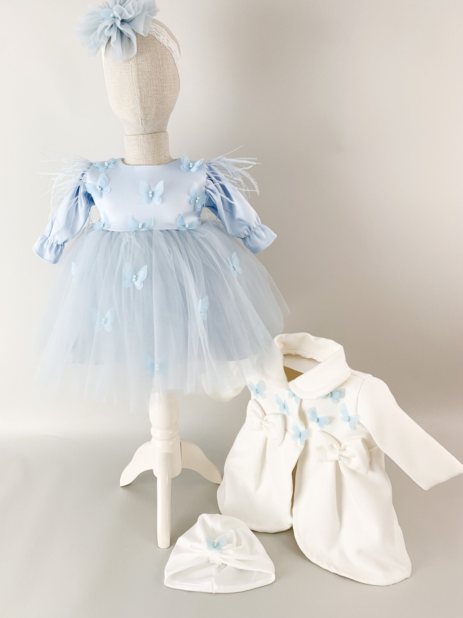 Rochie botez fetita Edea - Botez bebelusi