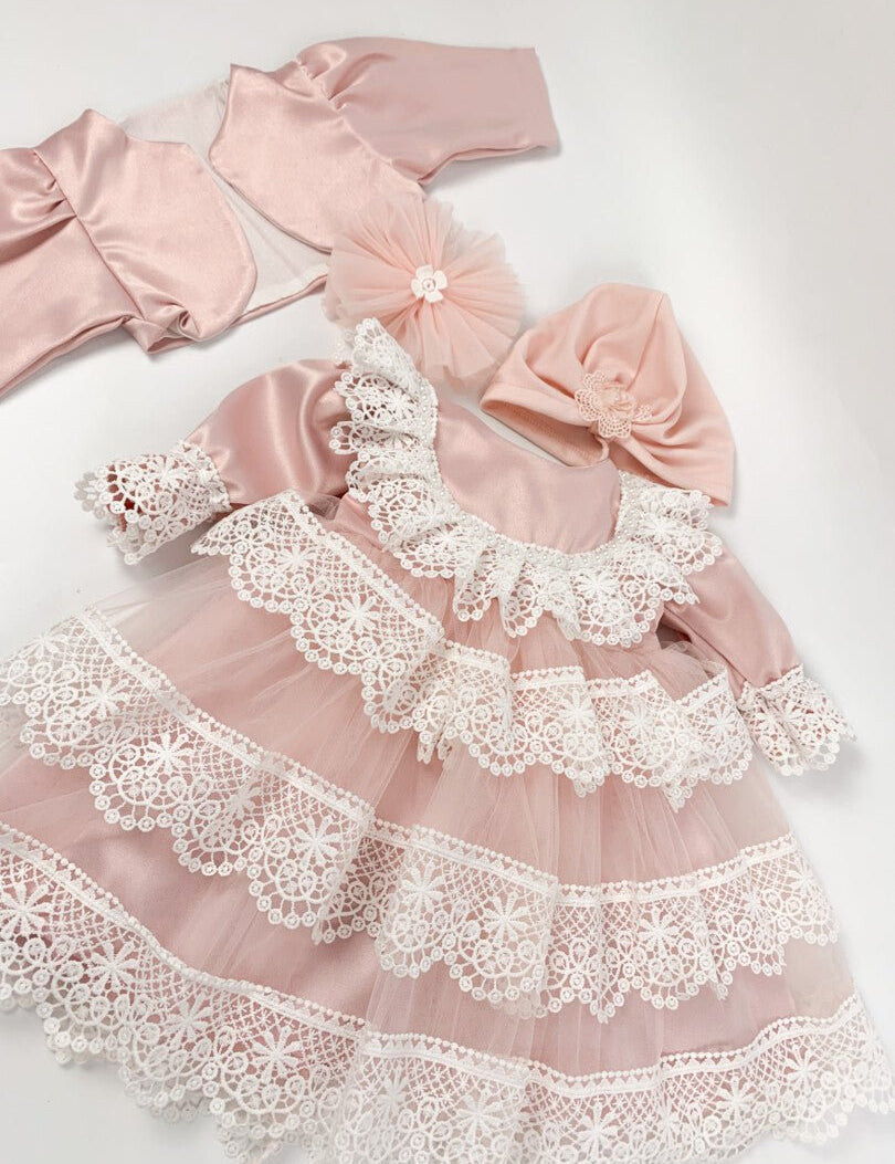 Rochie botez fetita Freya - Botez bebelusi
