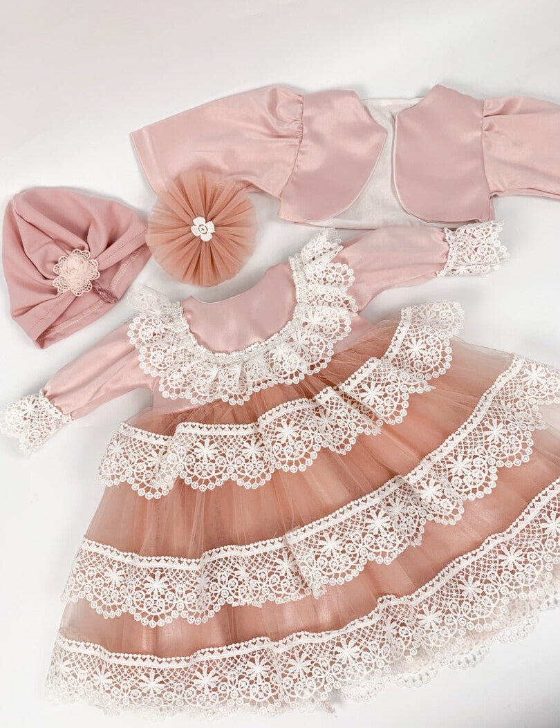 Rochie botez fetita Frida - Botez bebelusi