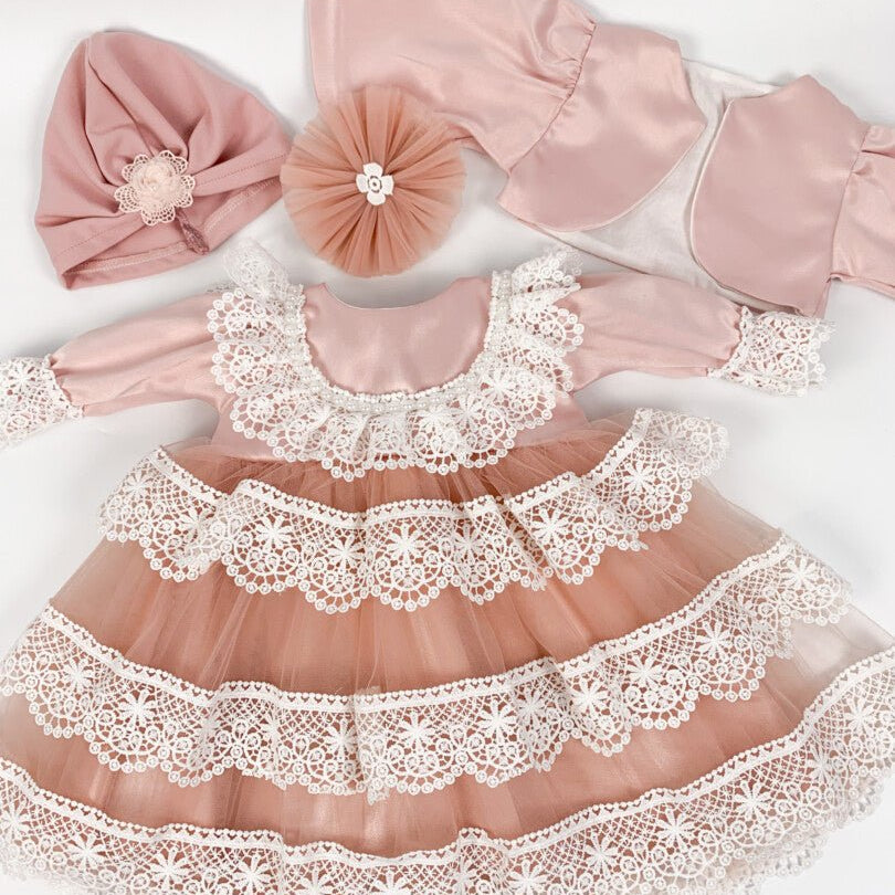 Rochie botez fetita Frida - Botez bebelusi