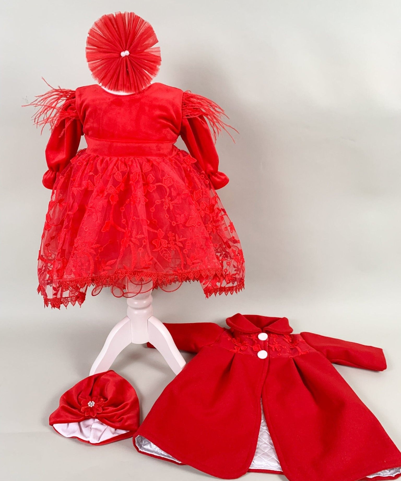 Rochie botez fetita Kayla - Botez bebelusi
