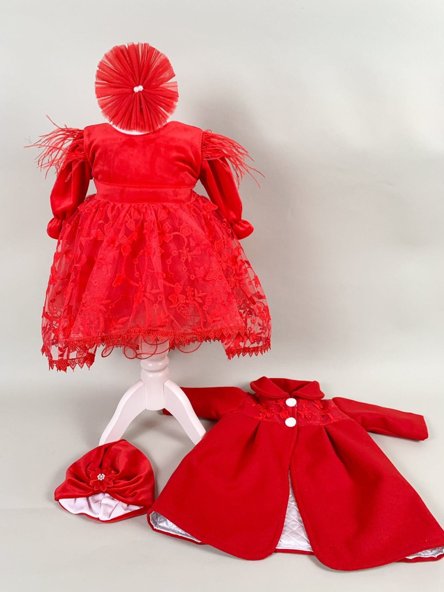 Rochie botez fetita Kayla - Botez bebelusi