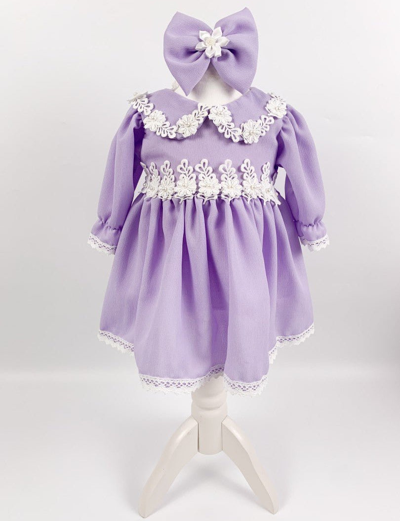 Rochie botez fetita Leticia - Botez bebelusi