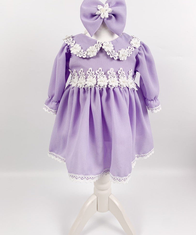 Rochie botez fetita Leticia - Botez bebelusi