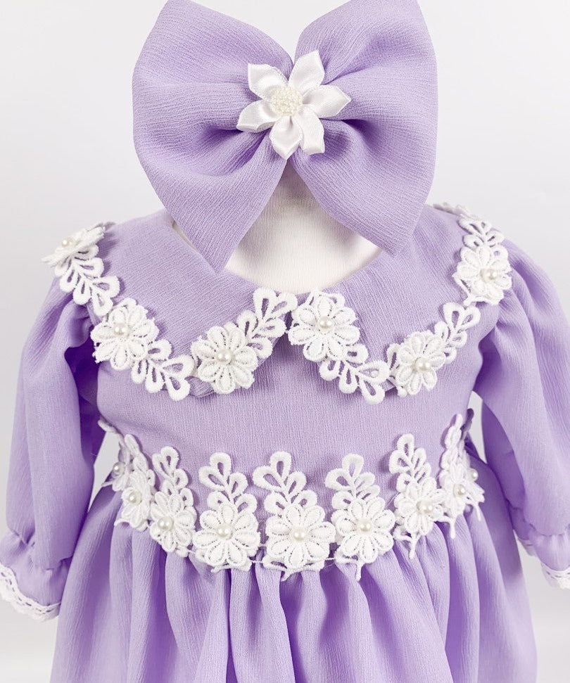 Rochie botez fetita Leticia - Botez bebelusi