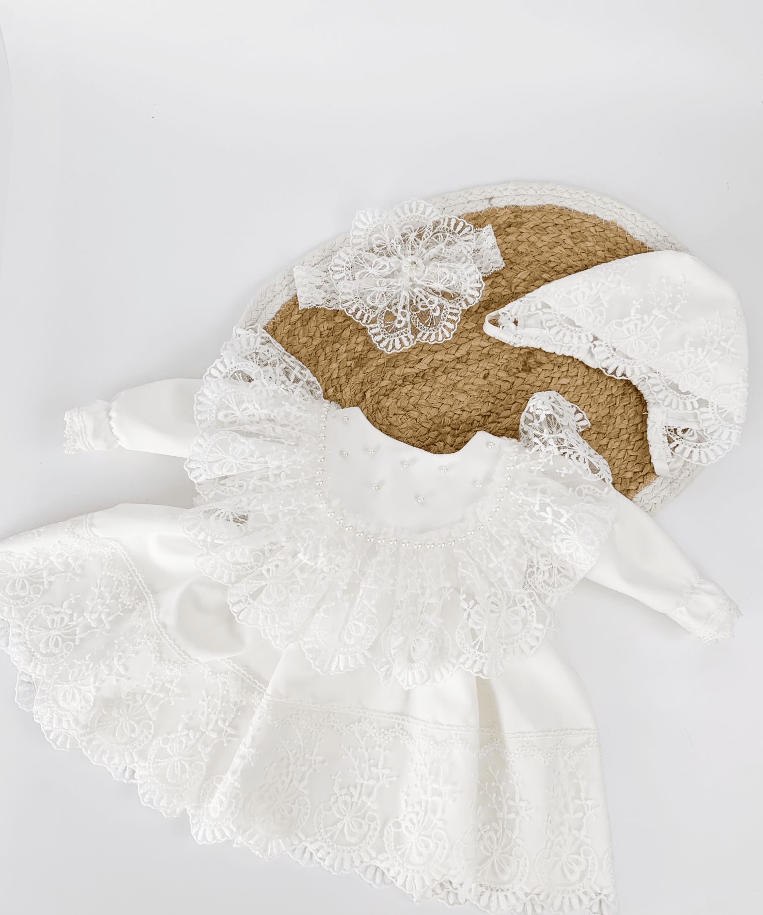 Rochie botez fetita Margareta - Botez bebelusi