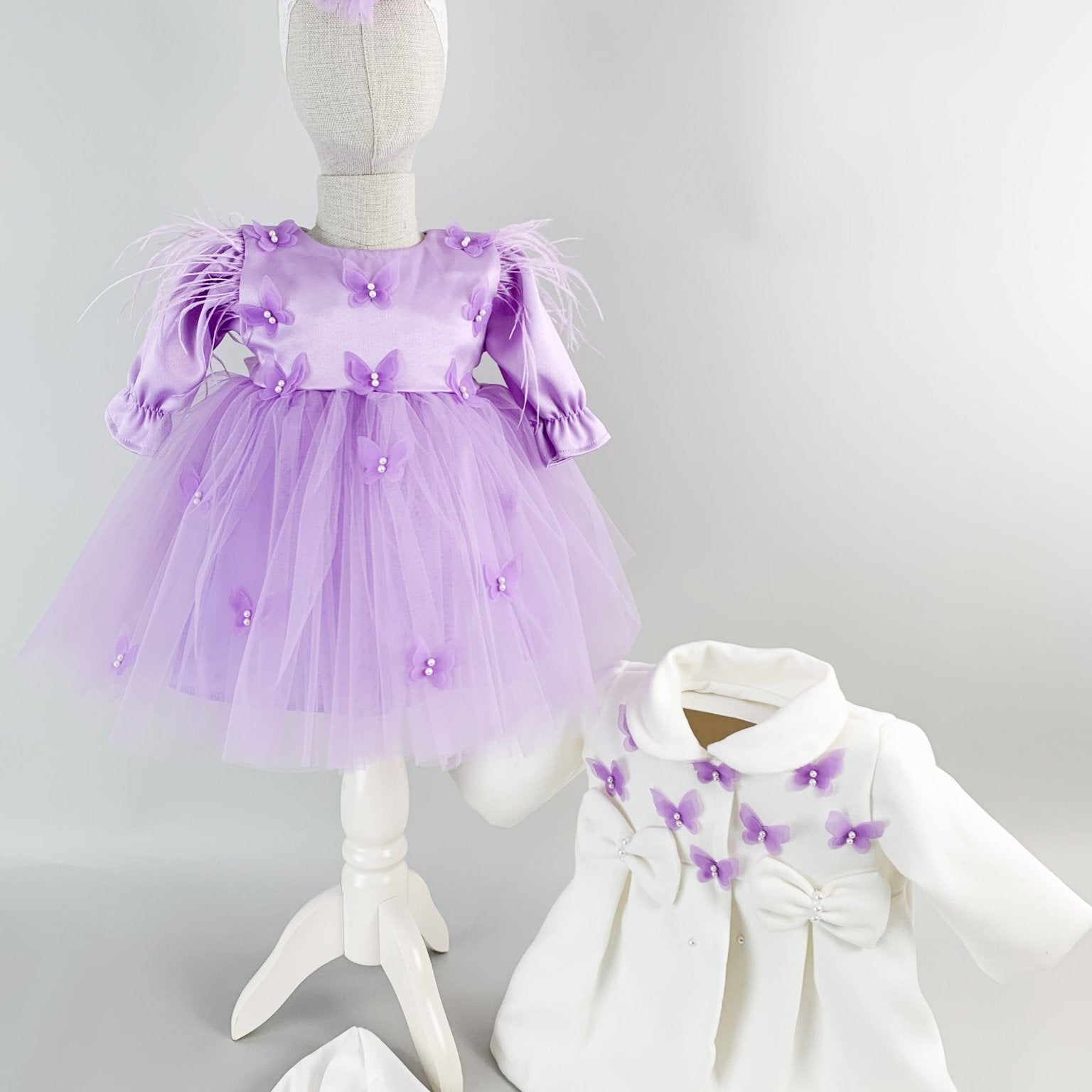 Rochie botez fetita Marigold - Botez bebelusi