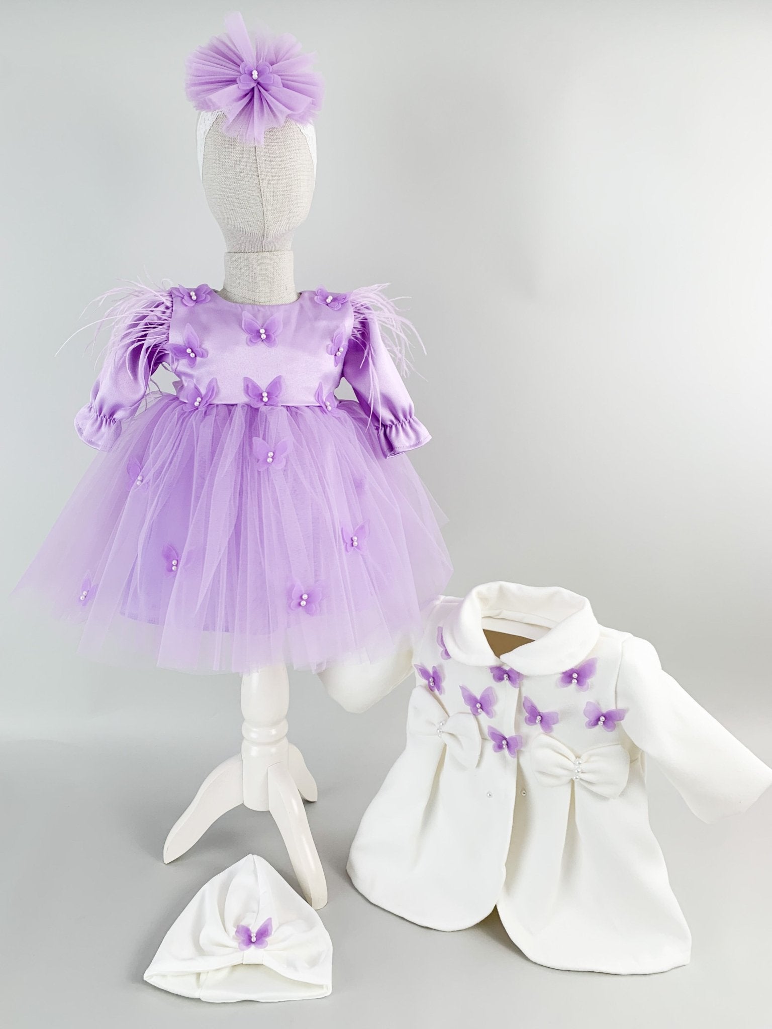 Rochie botez fetita Marigold - Botez bebelusi