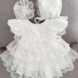 Rochie botez fetita Marnie - Botez bebelusi