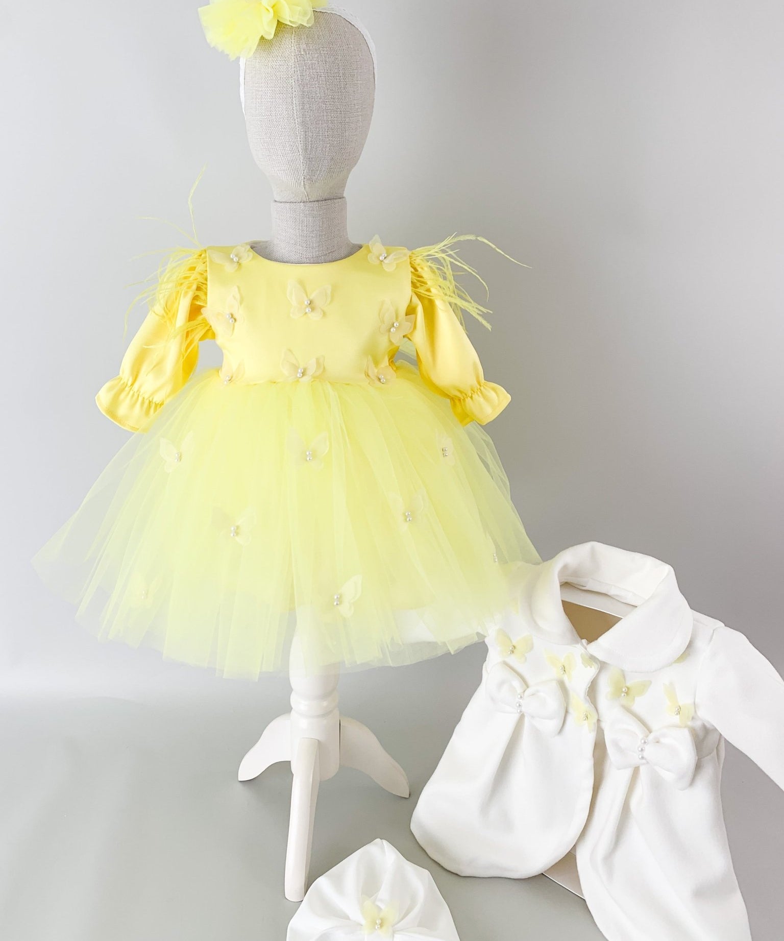 Rochie botez fetita Nadina - Botez bebelusi