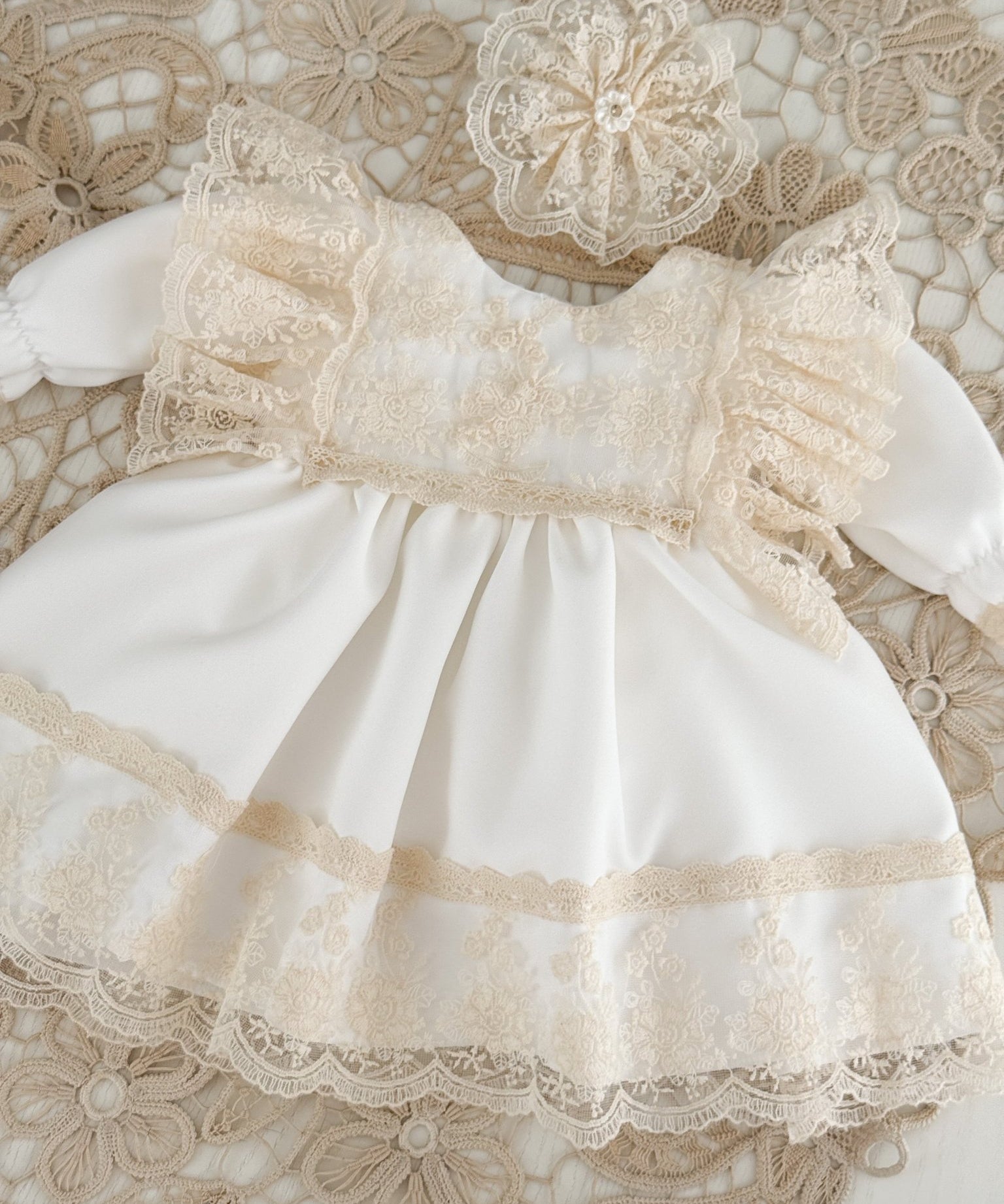 Rochie botez fetita Nerissa - Botez bebelusi
