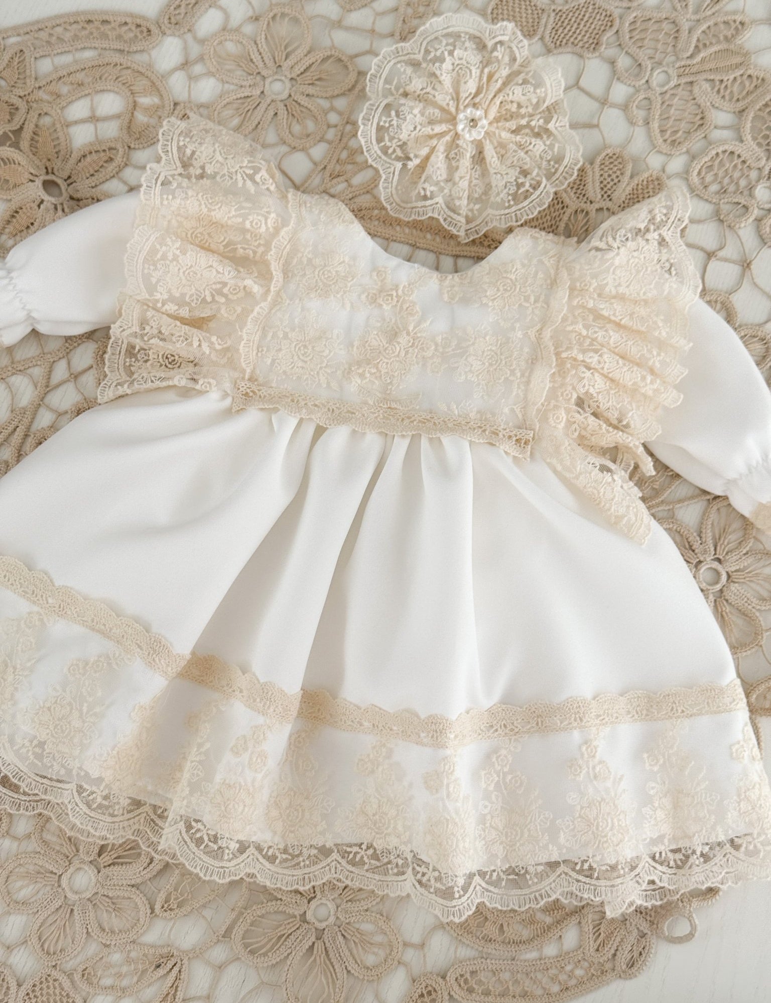 Rochie botez fetita Nerissa - Botez bebelusi