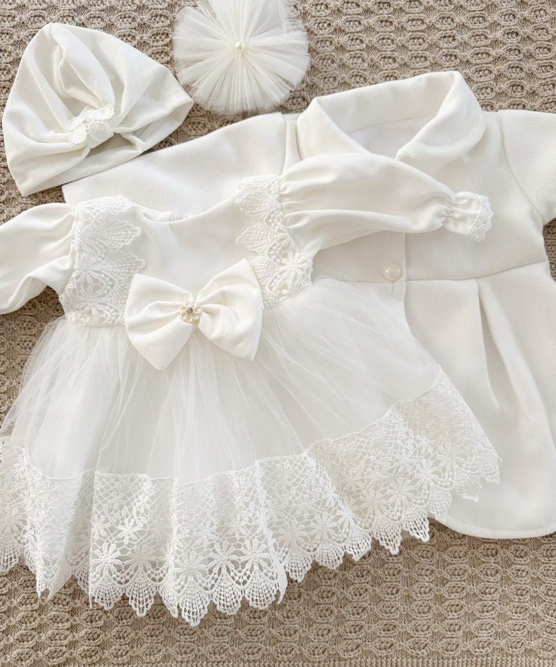 Rochie botez fetita Valya - Botez bebelusi