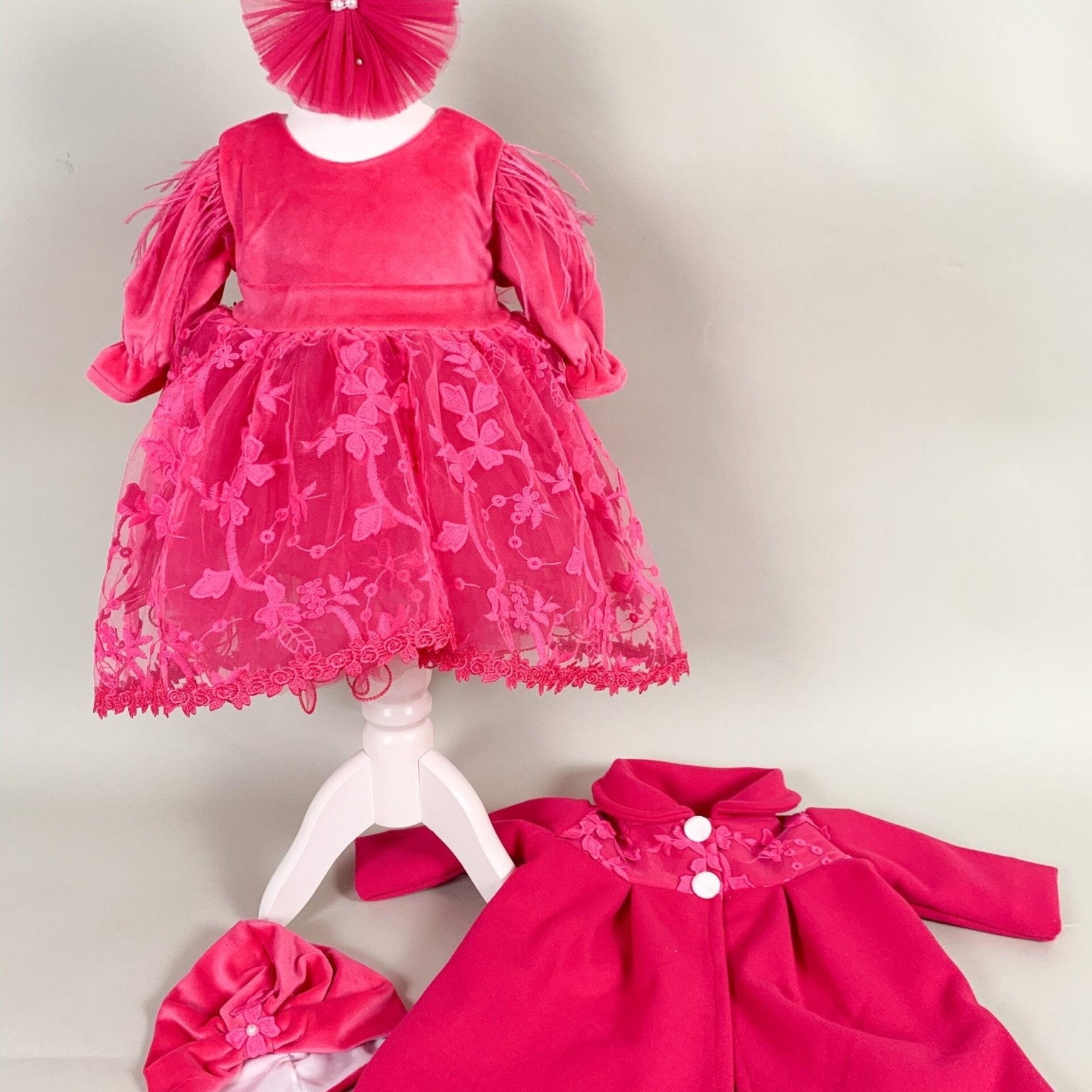 Rochie botez fetita Veronica - Botez bebelusi