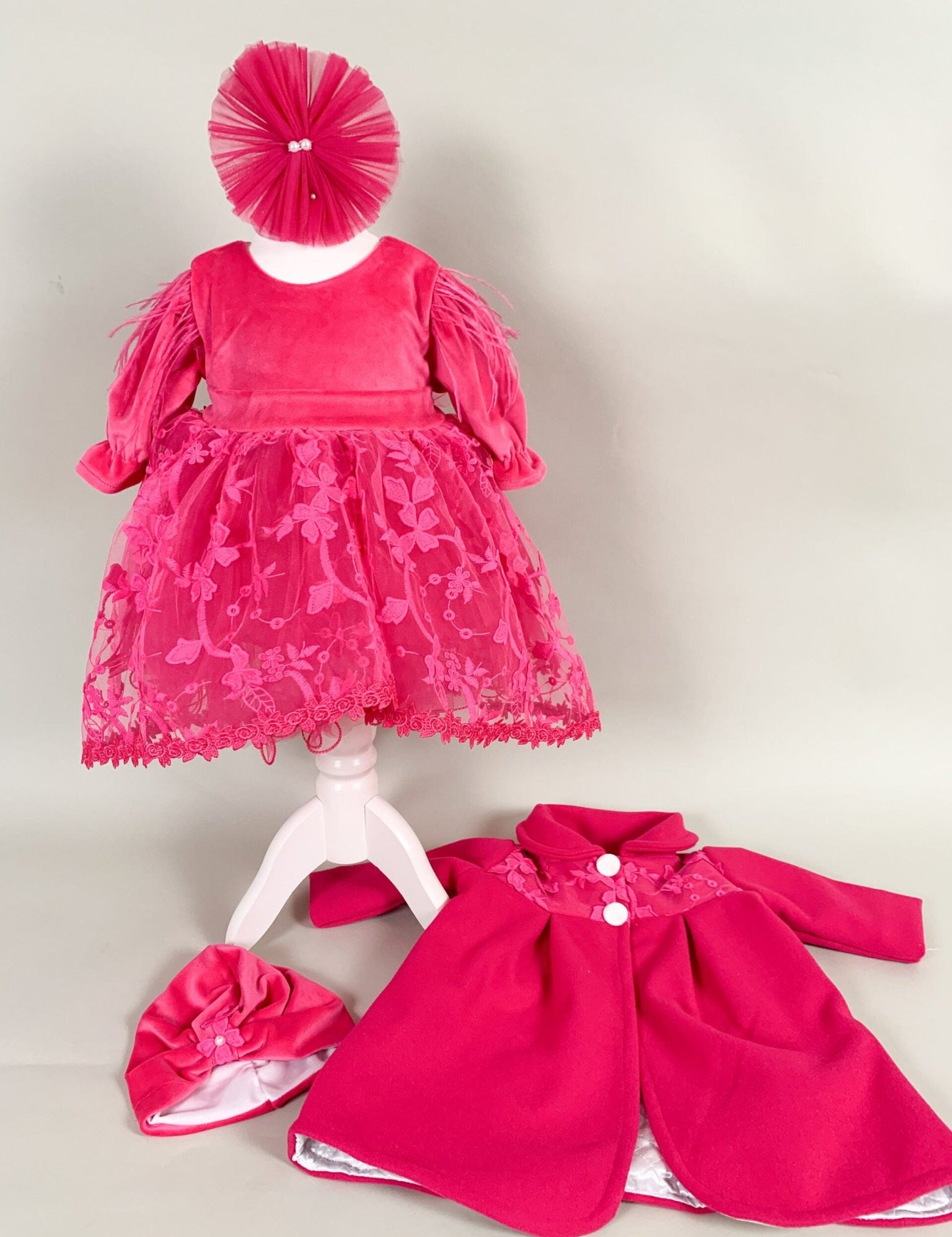 Rochie botez fetita Veronica - Botez bebelusi