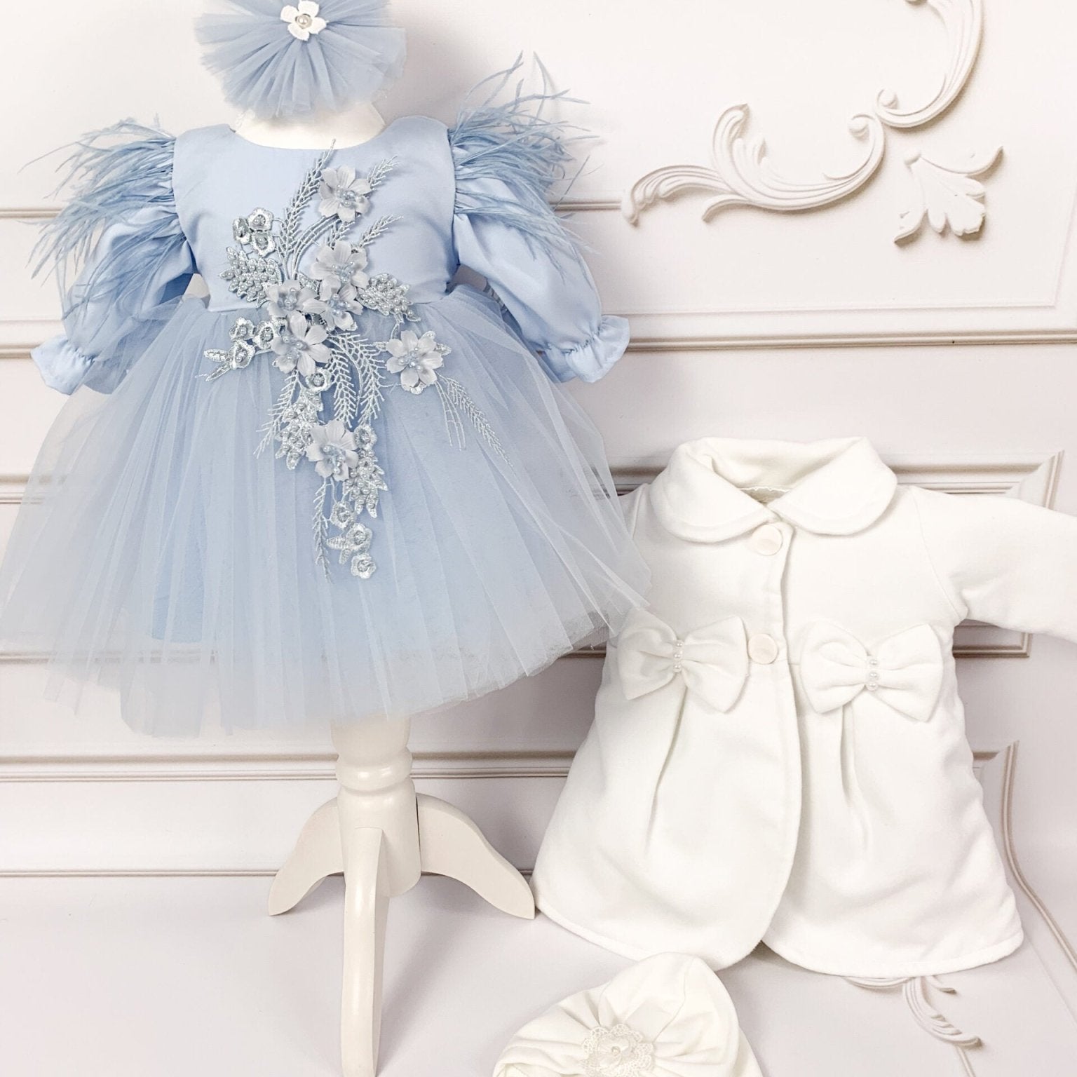 Rochie botez fetite Isabela - Botez bebelusi