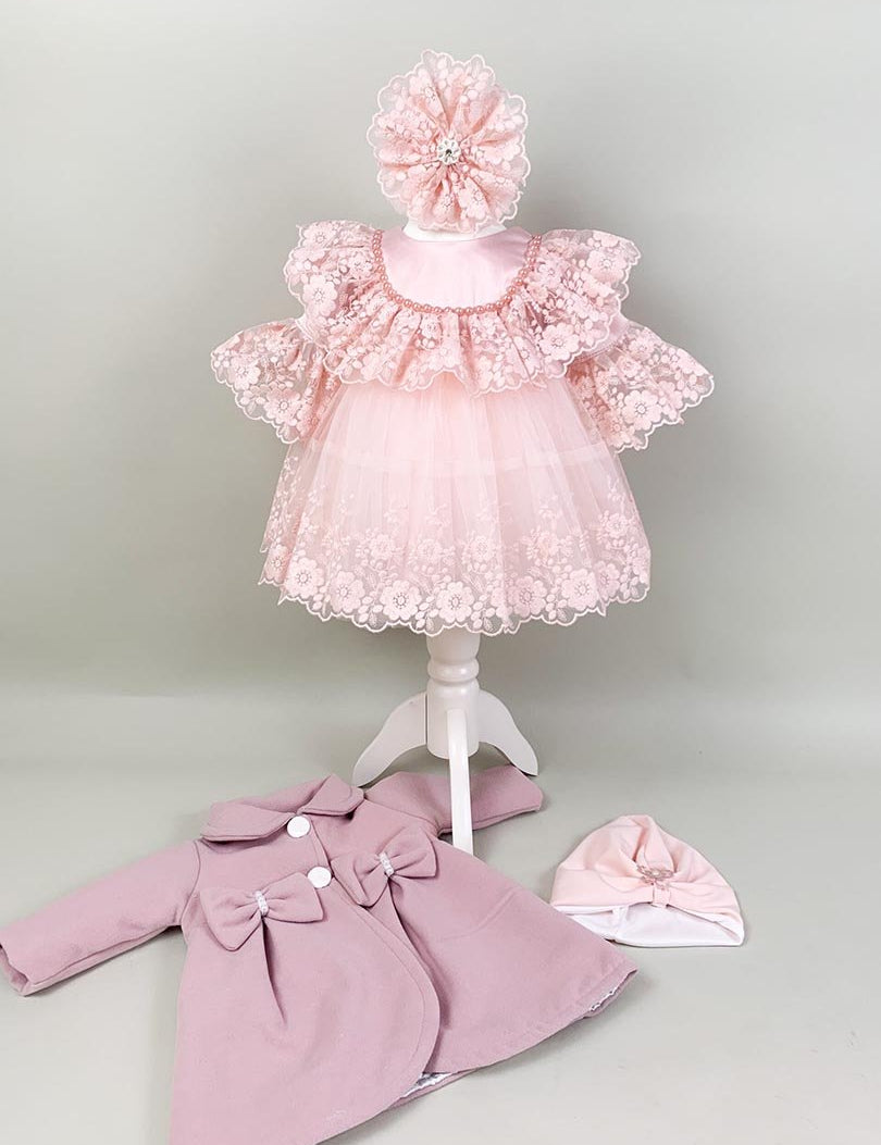 Rochie botez Gina - Botez bebelusi