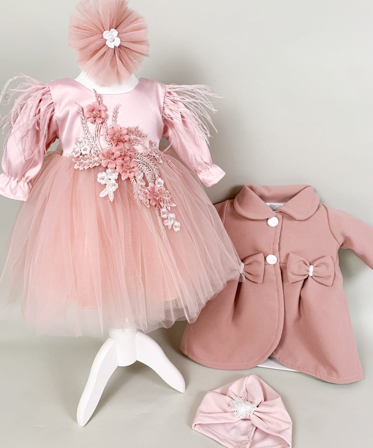 Rochie botez Melania - Botez bebelusi