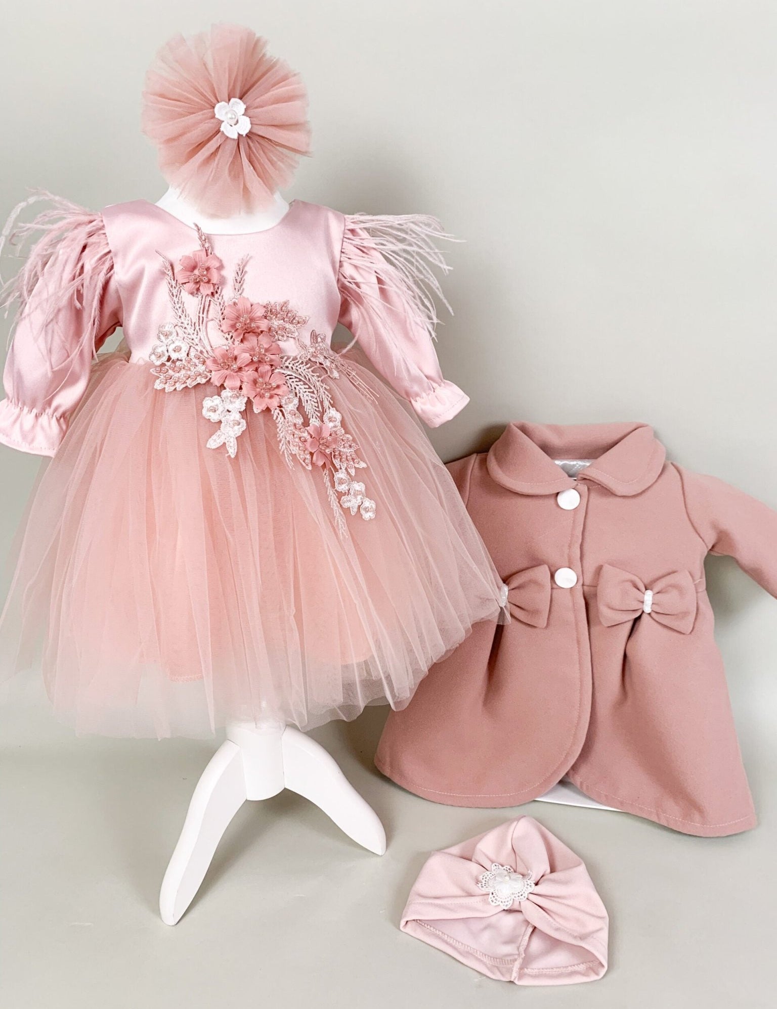 Rochie botez Melania - Botez bebelusi