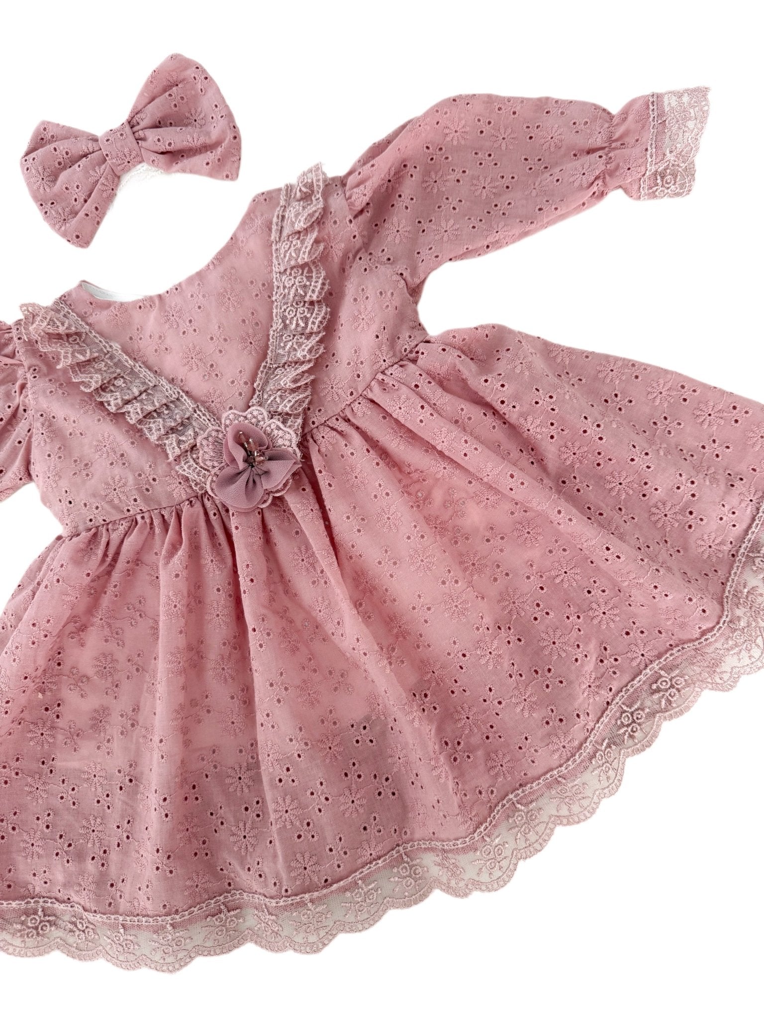 Rochie fetita Georgia - Botez bebelusi