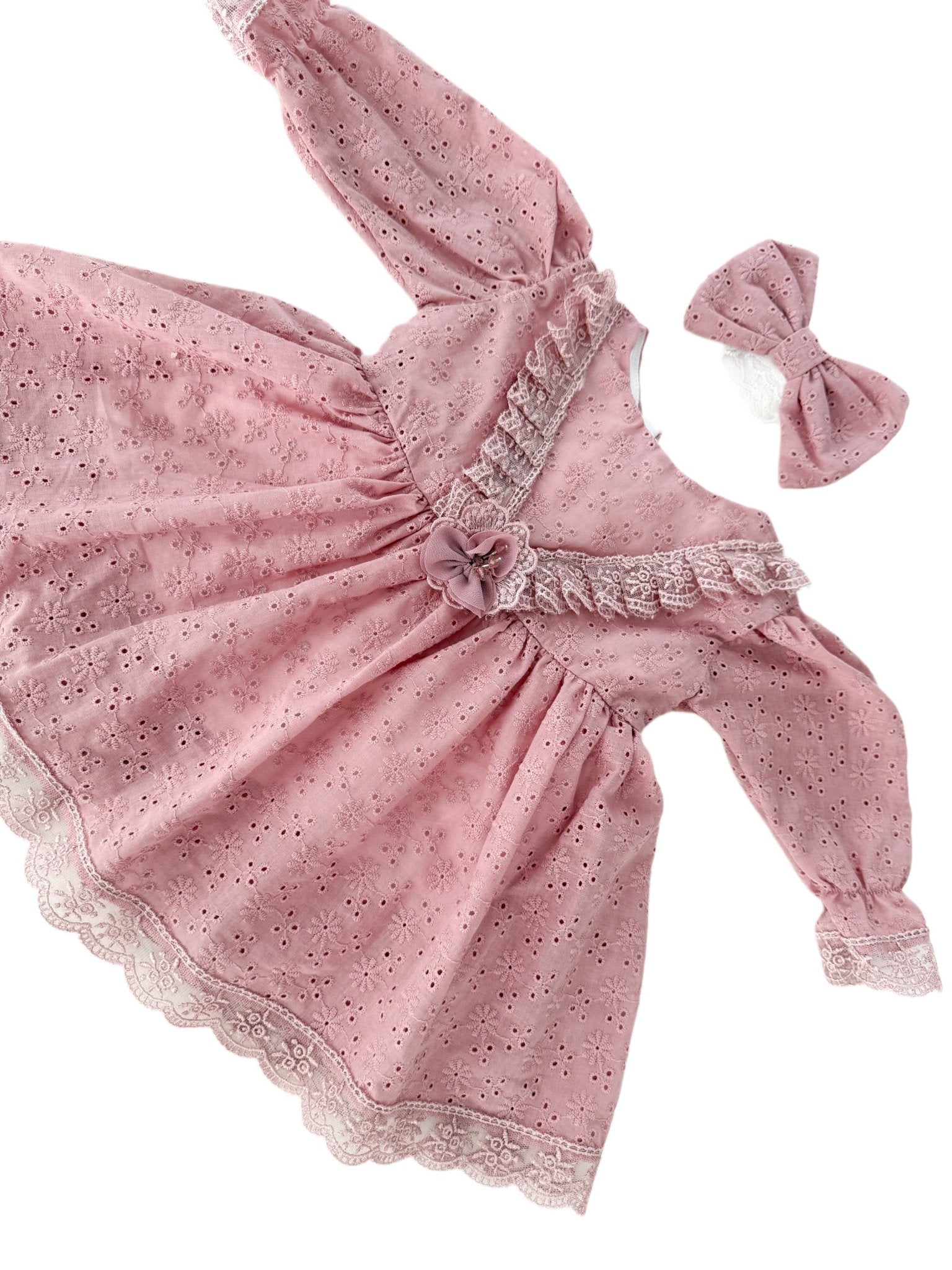 Rochie fetita Georgia - Botez bebelusi
