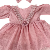 Rochie fetita Georgia - Botez bebelusi