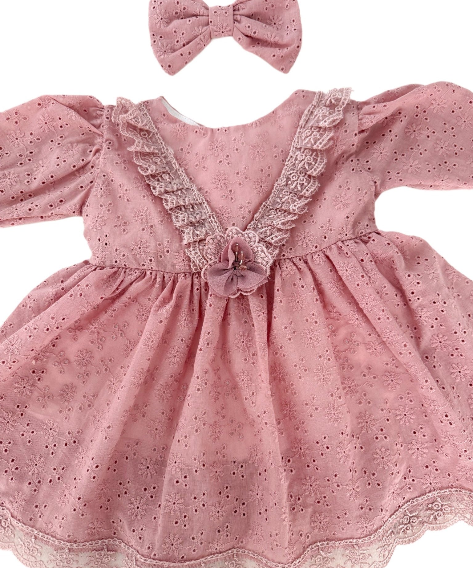 Rochie fetita Georgia - Botez bebelusi
