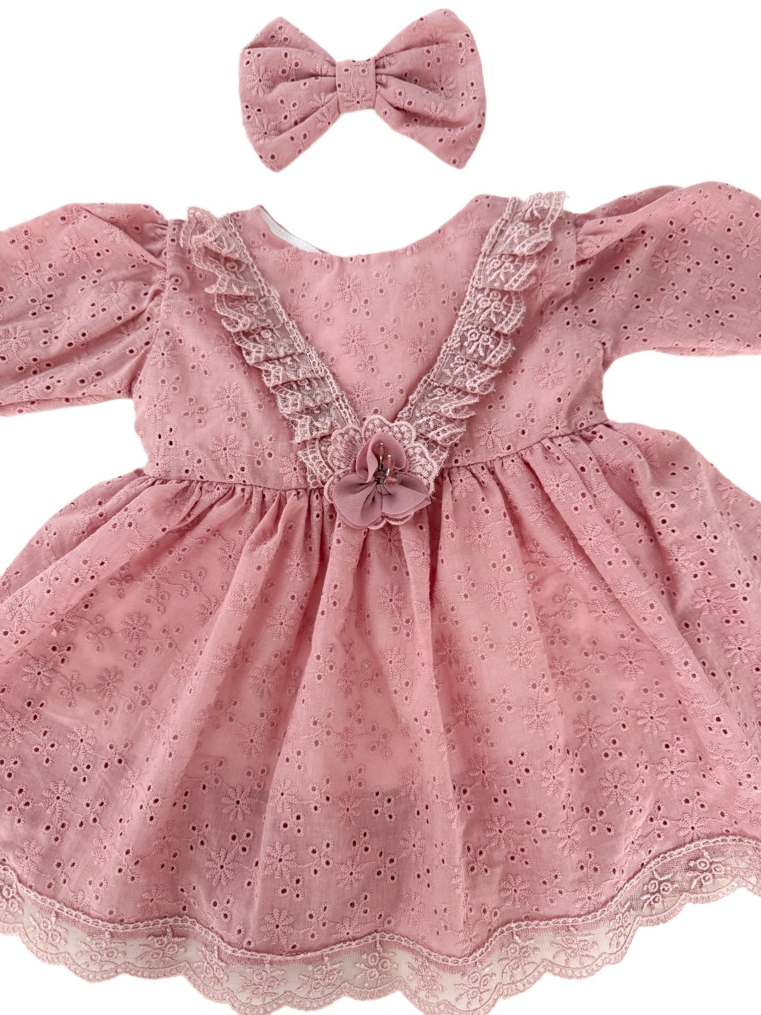 Rochie fetita Georgia - Botez bebelusi