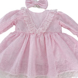 Rochie fetita Simina - Botez bebelusi