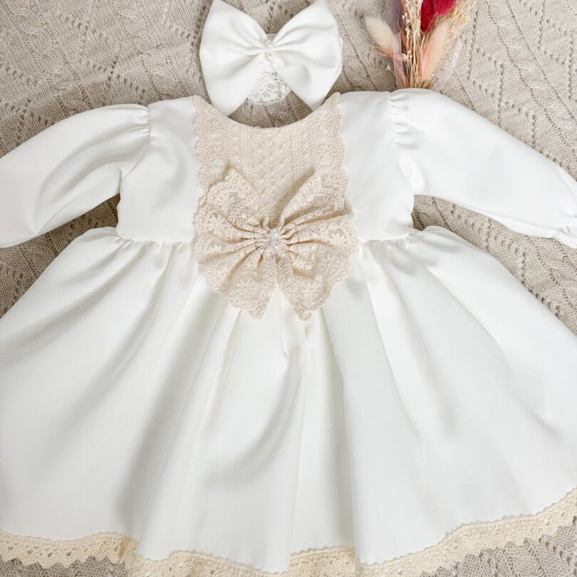 Rochie ivoire botez Abby - Botez bebelusi