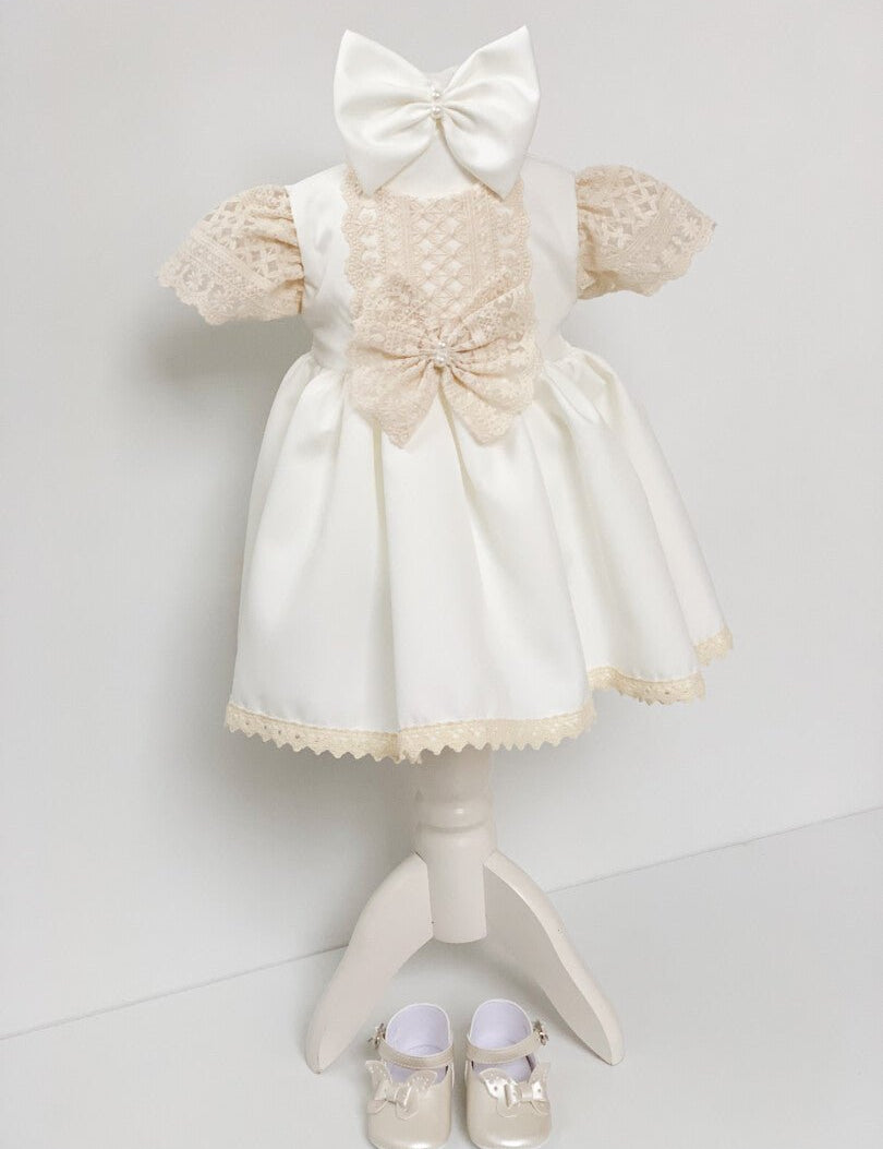 Rochie pentru fetite Asha - Botez bebelusi