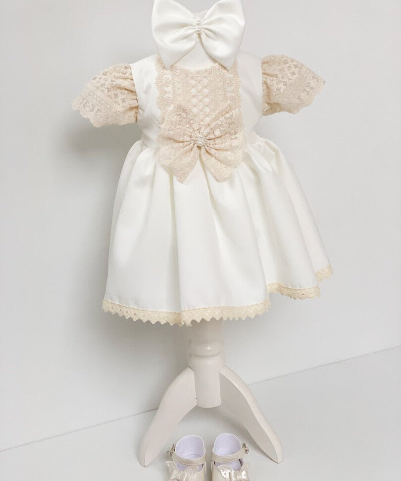 Rochie pentru fetite Asha - Botez bebelusi